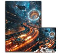 Rompecabezas de 1000 Piezas para Adultos Carrera Espacial Rompecabezas para Adultos Adolescentes Juegos Familiares Regalo desafiante 1000 Piezas (75 x 50 cm)