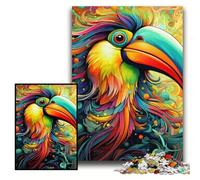 Rompecabezas de 1000 Piezas para Adultos, cartón Colorido, pájaro Carpintero, Rompecabezas de 26x38cm, Rompecabezas y decoración del hogar, Fiestas.