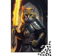 Rompecabezas de 1000 Piezas para Adultos Cato The Dungeon Master Rompecabezas Cuadrados, para Adultos y Adolescentes, Rompecabezas de Madera Decoración artística para el hogar 1000 Piezas (75x50cm)