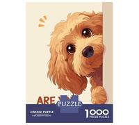 Rompecabezas De 1000 Piezas para Adultos Cavapoo Are You Pooping Rompecabezas para Adultos Juguetes DIY Regalos para Mujeres Regalos para Amigos Y Familiares 70x50cm/1000pcs