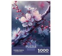 Rompecabezas De 1000 Piezas para Adultos Cherry Blossom Landscape Rompecabezas para Adultos Juegos Relajantes Difícil Difícil Cumpleaños Y Navidad 70x50cm/1000pcs