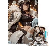 Rompecabezas de 1000 Piezas para Adultos Chica Anime con Fantasmas en un Ambiente de Halloween Rompecabezas de 1000 Piezas para armar Juguete de Bricolaje Desafío difícil Regalo de cumpleaños