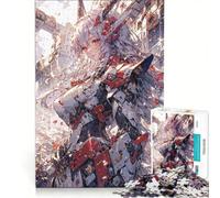 Rompecabezas de 1000 Piezas para Adultos: Chica Anime con Traje mecánico, Juegos Familiares, desafiante para completar, Que Mejora el Amor Entre Parejas 50x75cm