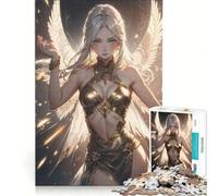 Rompecabezas de 1000 Piezas para Adultos, Chica Anime Demeter, Juegos Familiares, desafiante para completar, Mejora el Amor Entre Parejas 38x26cm