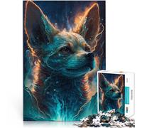 Rompecabezas de 1000 Piezas para Adultos Chihuahua Perro Genial Hecho de Madera para Mayores de 14 años Vacaciones en casa: Matando el Tiempo Regalos de Juegos desafiantes tamaño:50x75cm