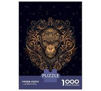 Rompecabezas De 1000 Piezas para Adultos Chinese New Year Monkey Rompecabezas para Adultos Juegos Divertidos Análisis Y Lógica Regalos para Amigos Y Familiares 70x50cm/1000pcs