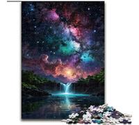 Rompecabezas de 1000 Piezas para Adultos, Cielo Colorido, de Madera, para Adolescentes Mayores de 14 años, decoración del hogar, 50x75cm, para cumpleaños, Fiestas y Ocasiones Especiales