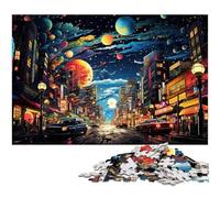 Rompecabezas de 1000 Piezas para Adultos Ciudad de Tokio Japón de Noche Rompecabezas de Madera para Adultos y niños 1000 Piezas (75 x 50 cm)