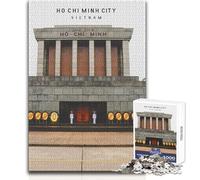 Rompecabezas de 1000 Piezas para Adultos, Ciudad Ho Chi Minh, Juego desafiante, Juguetes, Regalos para Mujeres, Regalo de cumpleaños, tamaño 38x52cm