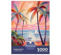Rompecabezas De 1000 Piezas para Adultos Coastal Serenity Rompecabezas para Adultos Juguetes Antiestrés Pero Divertido Y Humorístico 52x38cm/1000pcs