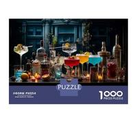Rompecabezas De 1000 Piezas para Adultos Cocktails The Ultimate Guide-1 Rompecabezas para Adultos Juegos Familiares para La Diversión Familiar Regalo De Cumpleaños, Regalos, 38x26cm/1000pcs