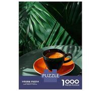 Rompecabezas De 1000 Piezas para Adultos Coffee Drink Rompecabezas para Adultos Juegos Relajantes Regalo De Cumpleaños Regalos Y Cumpleaños Únicos 52x38cm/1000pcs