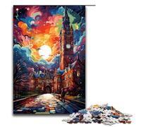 Rompecabezas de 1000 Piezas para Adultos Colegio Dublín Juego de relajación Juego Familiar antiestrés desafío difícil 75 x 50 cm
