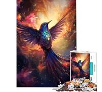 Rompecabezas de 1000 Piezas para Adultos Colibrí del Reino Astral Juego práctico y Educativo Regalos de cumpleaños para Toda la Familia Tamaño 38x26cm