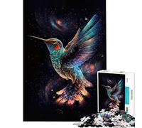 Rompecabezas de 1000 Piezas para Adultos Colibrí Espectral Juguetes Juegos Educativos Juegos Familiares Una Obra de Arte Gran Regalo para los Amantes de los Juegos (Tamaño 75x50cm)