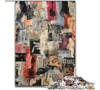 Rompecabezas de 1000 Piezas para Adultos, Collage de París, de cartón, Año Nuevo (26x38cm)