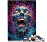 Rompecabezas de 1000 piezas para adultos, color fantasía, diablo, competencia de velocidad de mano, 19.7 x 29.5 pulgadas, diversión en casa, regalo de cumpleaños, regalos de viaje,