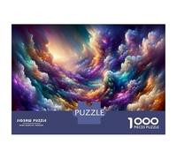 Rompecabezas De 1000 Piezas para Adultos Colorful Clouds in Space Rompecabezas para Adultos Juguete Decoración De Pared Decoración De Pared Regalos Y Cumpleaños Únicos 70x50cm/1000pcs