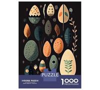 Rompecabezas De 1000 Piezas para Adultos Colorful Easter Joy Rompecabezas para Adultos Juguetes Antiestrés Corte De Precisión Actividades Divertidas En Casa 70x50cm/1000pcs