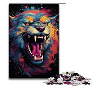 Rompecabezas de 1000 Piezas para Adultos Colorido Rompecabezas de Bestias de la Jungla Juego desafiante una Obra de Arte Adecuada para Adolescentes de 14 años en adelante 75 x 50 cm