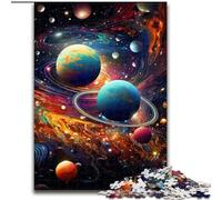 Rompecabezas de 1000 Piezas para Adultos, Colorido Universo, Divertido y Familiar, desafío Mental, Adolescentes (tamaño: 50x75cm)