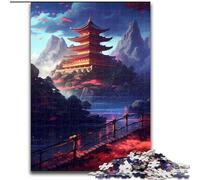 Rompecabezas de 1000 Piezas para Adultos con Coloridos paisajes Extraterrestres de Madera, Padres, Parejas y Amigos Edades 14+ 50x75cm Juego Interactivo Familiar