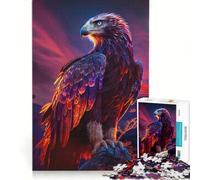 Rompecabezas de 1000 Piezas para Adultos con diseño de águilas, Ideal para Decorar la Pared, fomentar la interacción Entre Padres e Hijos cumpleaños 38x52cm