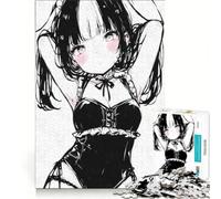 Rompecabezas de 1000 Piezas para Adultos, con diseño de conejita Sexy Kawaii, Juego Imposible de completar, 38x52cm