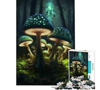 Rompecabezas de 1000 Piezas para Adultos con diseño de Hongos psicodélicos Juguetes adictivos para Cultivar la Paciencia Juego Familiar para divertirse en Familia Regalo Divertido (Tamaño 38x52cm)