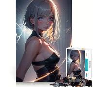 Rompecabezas de 1000 Piezas para Adultos con diseño de la Chica Anime Asuka Juguete Que desafía la Mente Corte preciso y alineación Actividad Divertida para Toda la Familia (38x26cm)