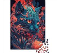 Rompecabezas de 1000 Piezas para Adultos con diseño de Libro de Cuentos de Gatos Savannah. Ideal para Decorar el hogar o como Regalo navideño. Medidas: 38 x 26 cm / 1000 Piezas.