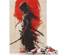 Rompecabezas de 1000 Piezas para Adultos con diseño de Shinobi o Ninja. Rompecabezas Cuadrado de Papel con Piezas únicas. Juego Educativo y Divertido. Medidas: 38 x 26 cm / 1000 Piezas.