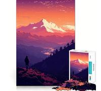 Rompecabezas de 1000 Piezas para Adultos con estética Natural,Pixel Art,Arte de Corte Fino,Juego para desarrollar la Capacidad de razonamiento,Juego para Momentos de Tranquilidad,decoración navideña