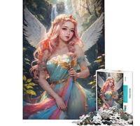 Rompecabezas de 1000 Piezas para Adultos con Hermosas Princesas Juego de ingenio con Corte de precisión (tamaño 38x52cm)