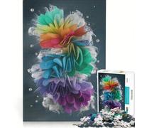 Rompecabezas de 1000 Piezas para Adultos con líneas visualmente impactantes Que se despliegan Juegos Familiares un Reto para completar Que fortalece el Amor Entre Parejas 38x26cm