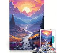 Rompecabezas de 1000 Piezas para Adultos con Motivos realistas de la Naturaleza Ideales para Juegos educativos decoración del hogar y Colecciones de Artistas 38x26cm