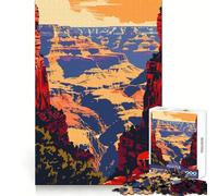 Rompecabezas de 1000 Piezas para Adultos con Paisaje del Gran Cañón,diseño artístico, Ideal para divertirse resolviendo Problemas,un Juego Relajante y Divertido,Perfecto como Regalo