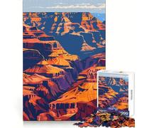 Rompecabezas de 1000 Piezas para Adultos con Paisaje del Gran Cañón,diseño, Ideal para divertirse resolviendo Problemas,un Juego Relajante y Divertido,Perfecto como Regalo de cumpleaños