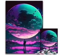 Rompecabezas de 1000 Piezas para Adultos, con paisajes Extraterrestres, Ideal para Adolescentes y familias. Juego de ingenio para armar, Regalo de 50x75cm/19,68x29,52 Pulgadas.