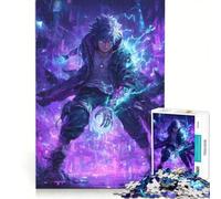 Rompecabezas de 1000 Piezas para Adultos con Personajes de Anime Cyberpunk con Poderes eléctricos Juego Familiar, Divertido y con Humor Un desafío único 50x75cm
