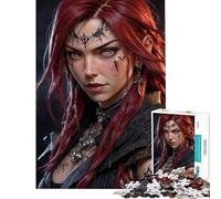 Rompecabezas de 1000 Piezas para Adultos con Personajes Femeninos de Anime Juego de ingenio para Adultos Que Mejora la Memoria cumpleaños (tamaño 50x75cm)
