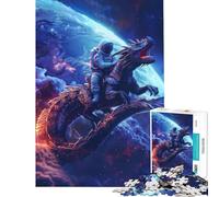 Rompecabezas de 1000 Piezas para Adultos con temática de astronautas futuristas Divertidos Juegos y Juguetes adictivos para Cultivar la Paciencia Excelentes Regalos y Juguetes para la decoración