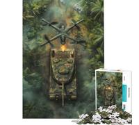 Rompecabezas de 1000 Piezas para Adultos con temática de Guerra de Drones Juguetes antiestrés para Adultos Regalo Ideal para cumpleaños y para Toda la Familia (tamaño 38x52cm)