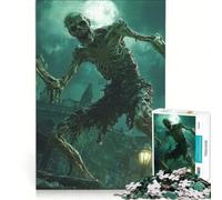 Rompecabezas de 1000 Piezas para Adultos con temática de Terror y Muertos vivientes Juguete Educativo Ideal para la interacción Entre Padres e Hijos cumpleaños y Navidad 50x75cm