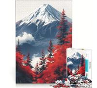 Rompecabezas de 1000 Piezas para Adultos con temática Japonesa: Templo, Juego Imposible, Ideal para Pasar el Tiempo en casa, Regalos para Amigos y Familiares 38x52cm