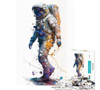 Rompecabezas de 1000 Piezas para Adultos Conquistadores del Espacio Juguetes adictivos para Cultivar la Paciencia Juego práctico Un desafío difícil Regalo de cumpleaños (Tamaño 75x50cm)