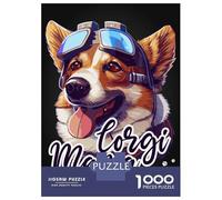 Rompecabezas De 1000 Piezas para Adultos Corgi Mama Cute Dog Mom Rompecabezas para Adolescentes Juego Familiar Desafío Difícil Gran Regalo para Jugar 52x38cm/1000pcs