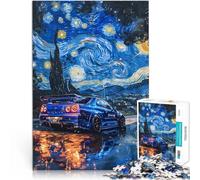 Rompecabezas de 1000 Piezas para Adultos Corriendo bajo Las Estrellas Difícil Difícil Cada Pieza es única: un desafiante y Divertido Juego Familiar 75x50cm