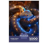 Rompecabezas De 1000 Piezas para Adultos Cosmic Celestial Snake Rompecabezas para Adultos Juegos Familiares para La Diversión Familiar Regalo De Cumpleaños, Regalos, 52x38cm/1000pcs