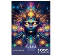 Rompecabezas De 1000 Piezas para Adultos Cosmic Energy Art Print Rompecabezas para Adultos Juguete Decoración De Pared Regalos para Mujeres Desafiante De Completar 70x50cm/1000pcs